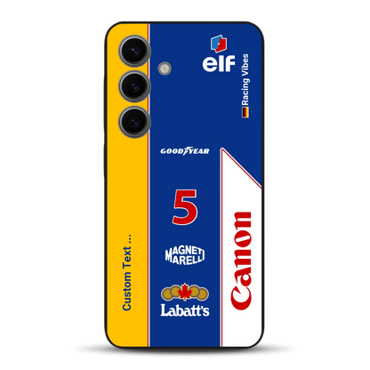 F1 Williams FW14B 1992 Mansell Champion Livery - Housse de téléphone portable personnalisée pour Samsung