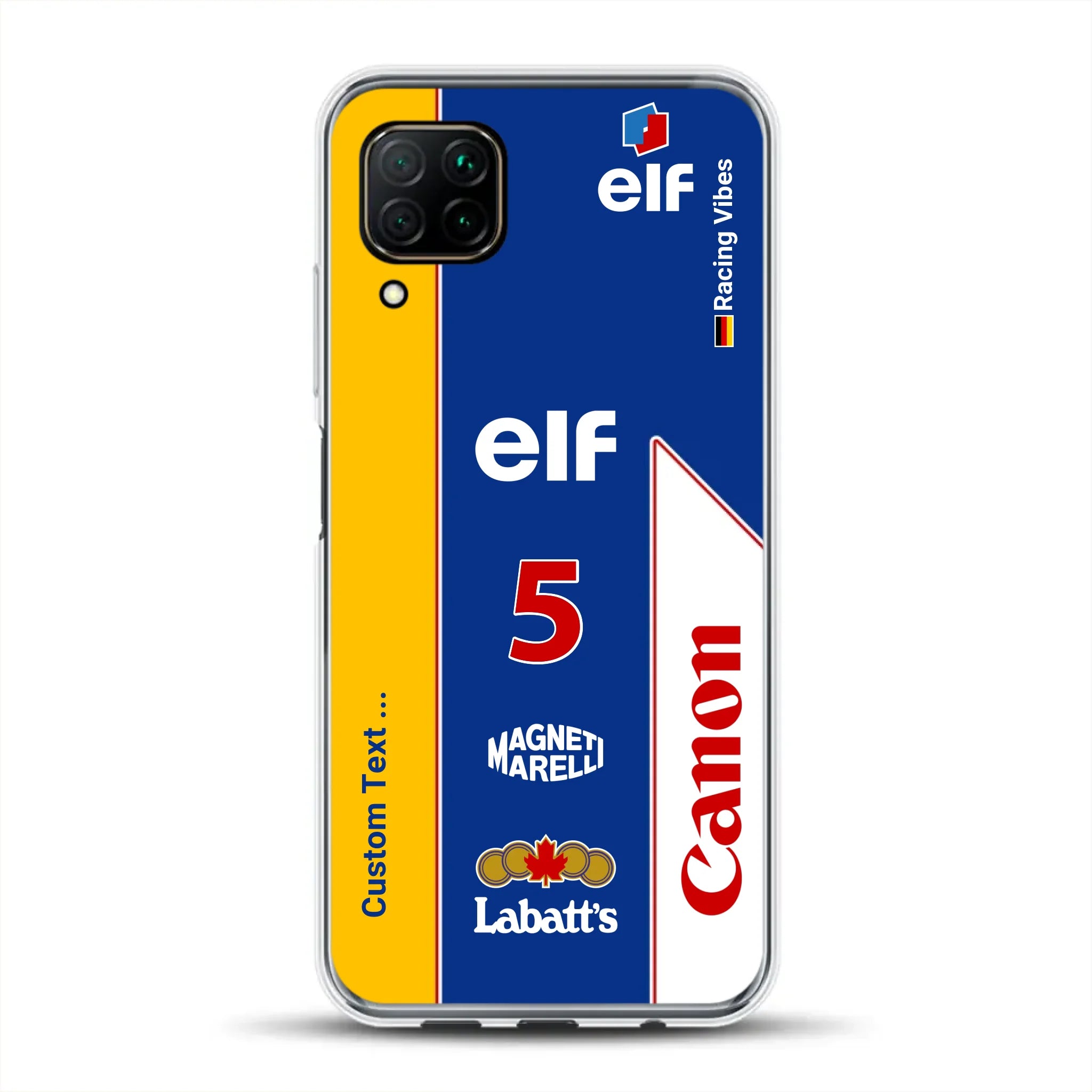 F1 Williams FW14B 1992 Mansell Champion Livery - Custodia per cellulare personalizzata per Huawei