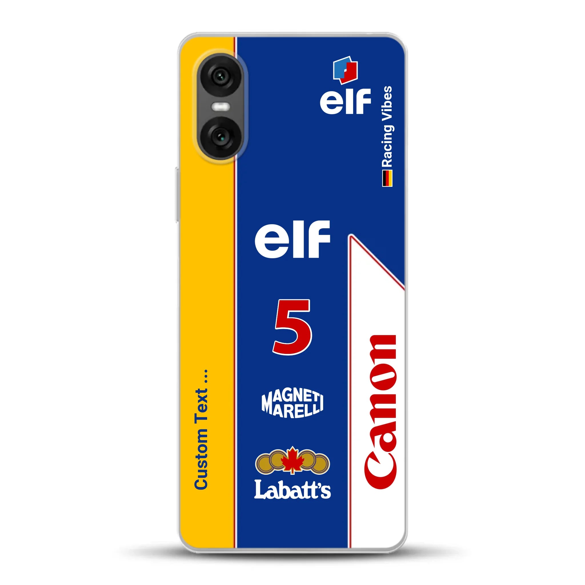 F1 Williams FW14B 1992 Mansell Champion Livery - Custodia per cellulare personalizzata