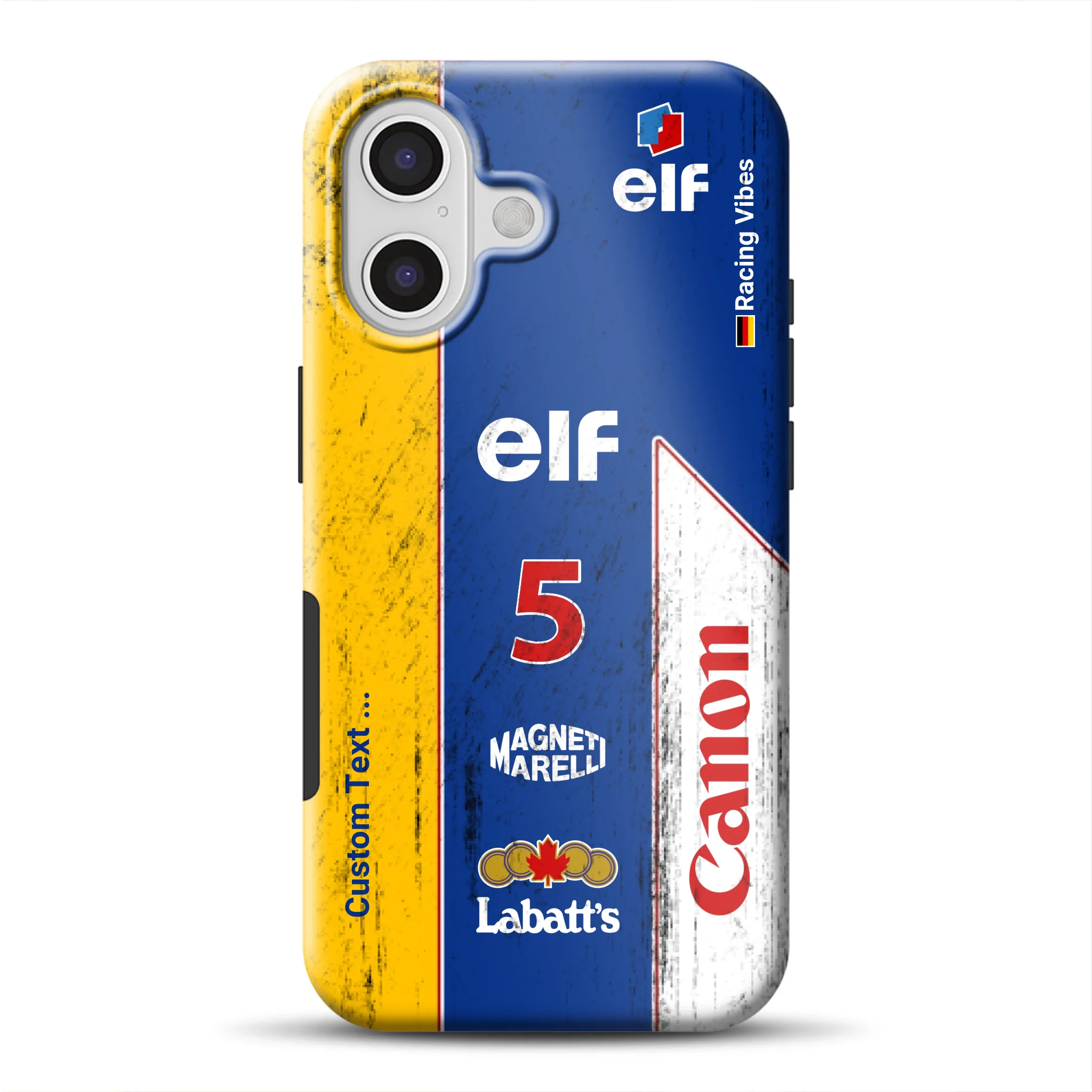 F1 Williams FW14B 1992 Mansell Champion Livery - Custodia premium personalizzata per iPhone