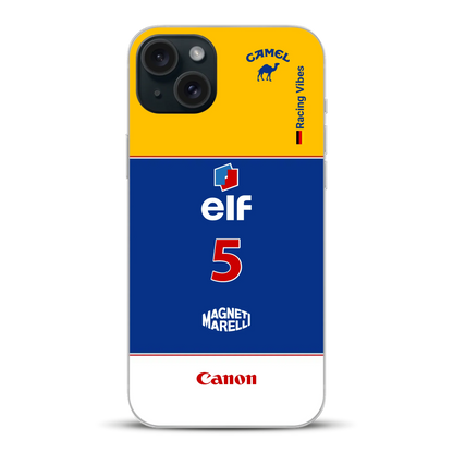 F1 Williams FW14B 1992 Mansell Champion Livery - Housse de téléphone portable personnalisée pour iPhone