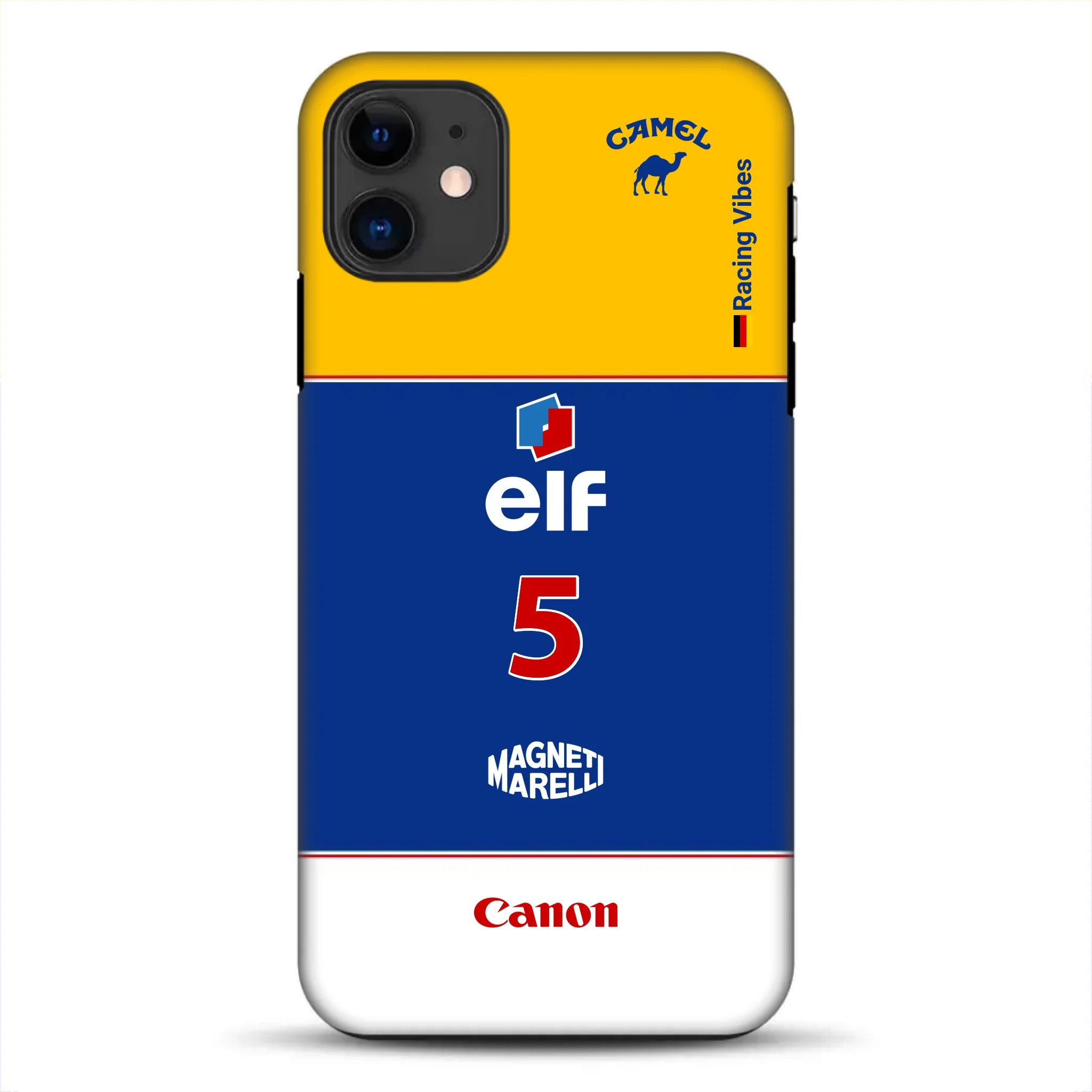 F1 Williams FW14B 1992 Mansell Champion Livery - Custodia premium personalizzata per iPhone