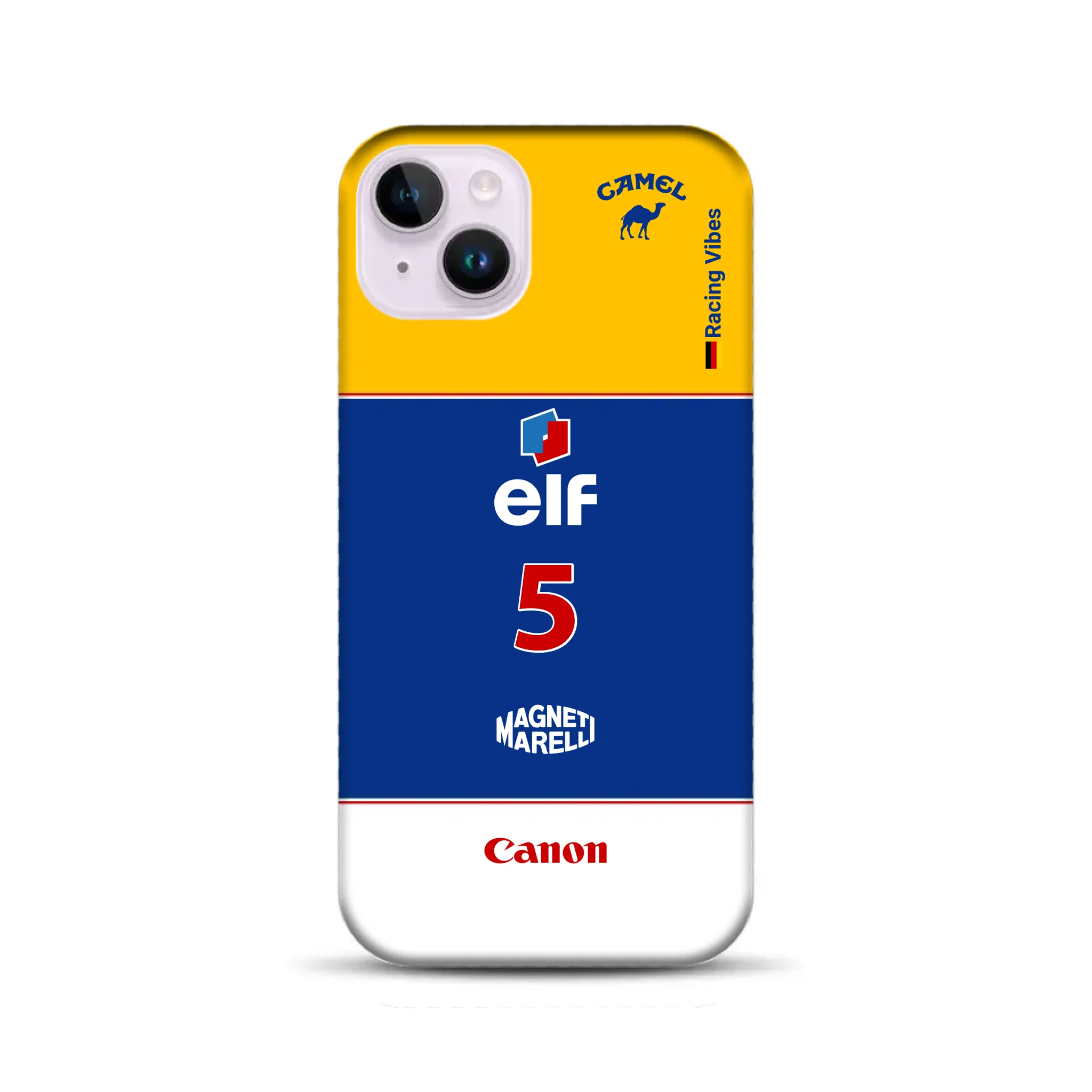 F1 Williams FW14B 1992 Mansell Champion Livery - Custodia premium personalizzata per iPhone