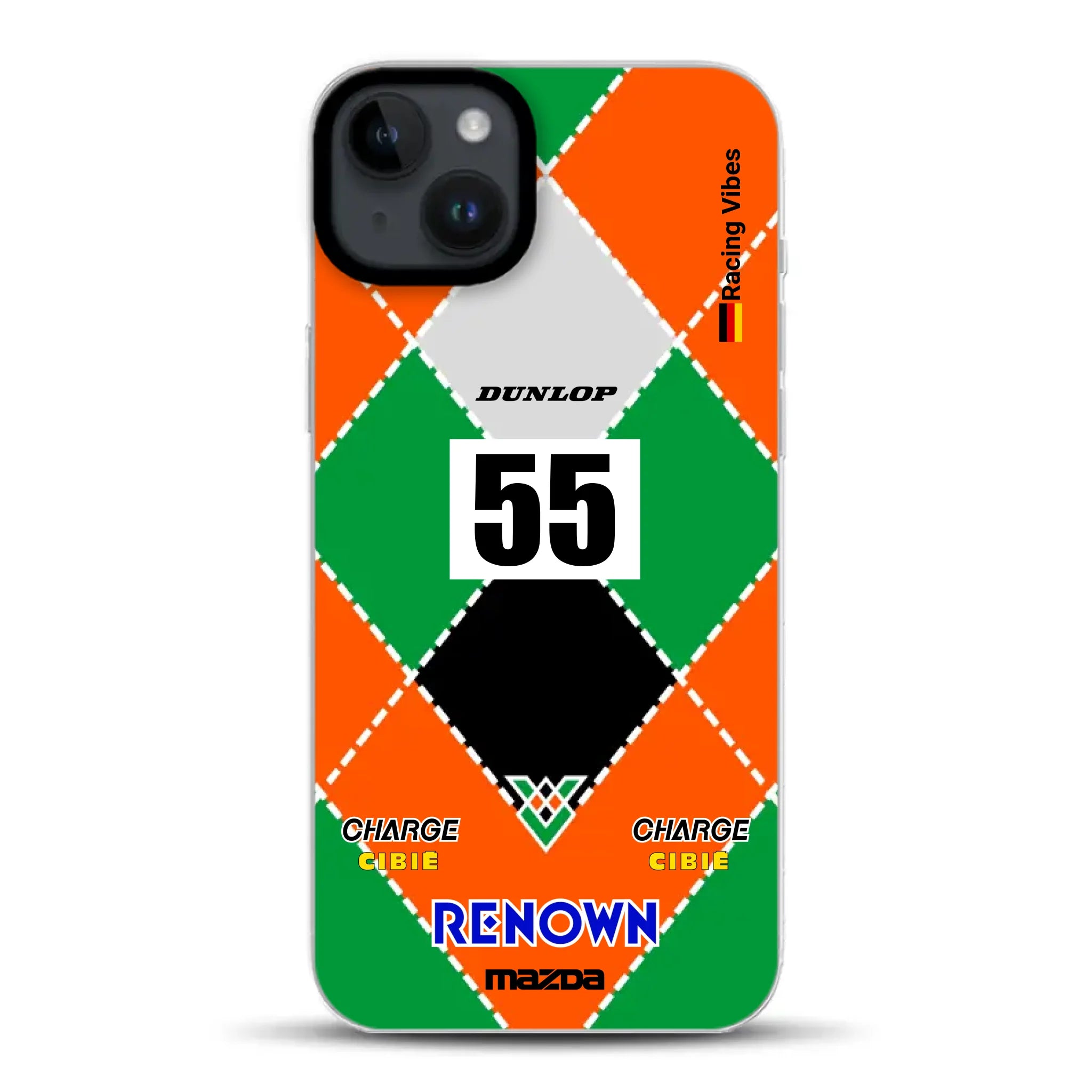 787B 1991 24h Sieger Livery - Individuelle Hybrid Hülle mit MagSafe