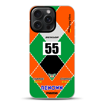 787B 1991 24h Sieger Livery - Individuelle Hybrid Hülle mit MagSafe