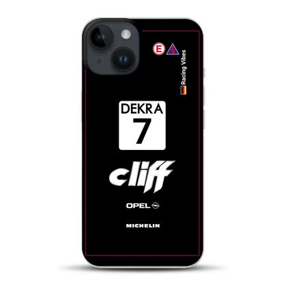Calibra V6 Team Joest DTM / ITC 1995 Livery - Custodia per cellulare personalizzata per iPhone