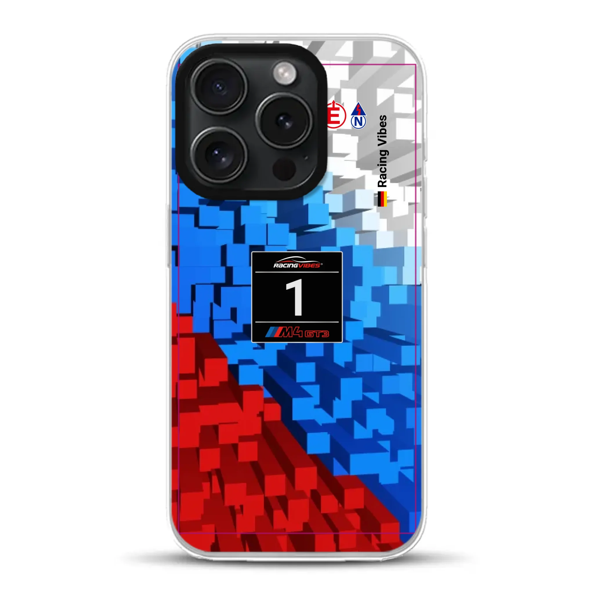 M4 GT3 EVO 2025 Launch Livery - Custodia per cellulare personalizzata per iPhone