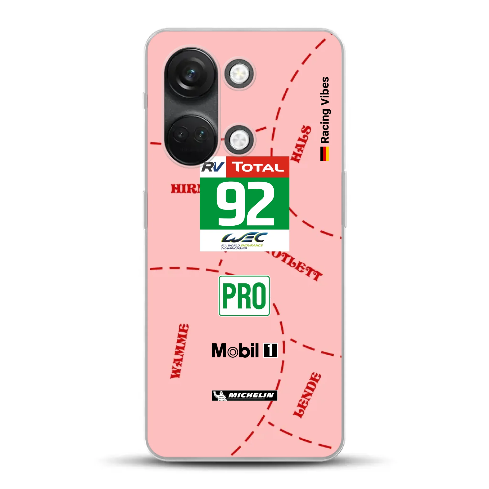 Pink Pig Porsche RSR Livery - Individuelle Handyhülle