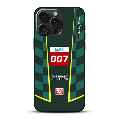 Valkyrie AMR‑LMH Hypercar WEC/IMSA Livery - Individuelle Handyhülle für iPhone