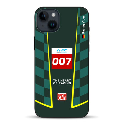 Valkyrie AMR‑LMH Hypercar WEC/IMSA Livery - Individuelle Handyhülle für iPhone