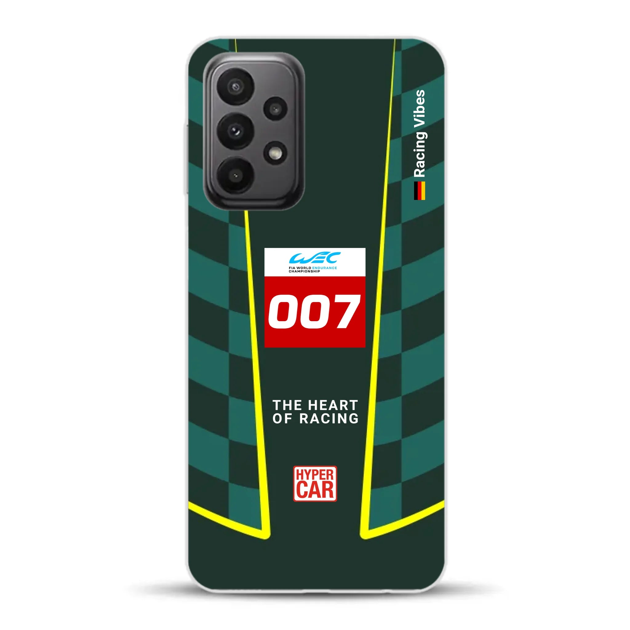 Valkyrie AMR‑LMH Hypercar WEC/IMSA Livery - Custodia per cellulare personalizzata per Samsung
