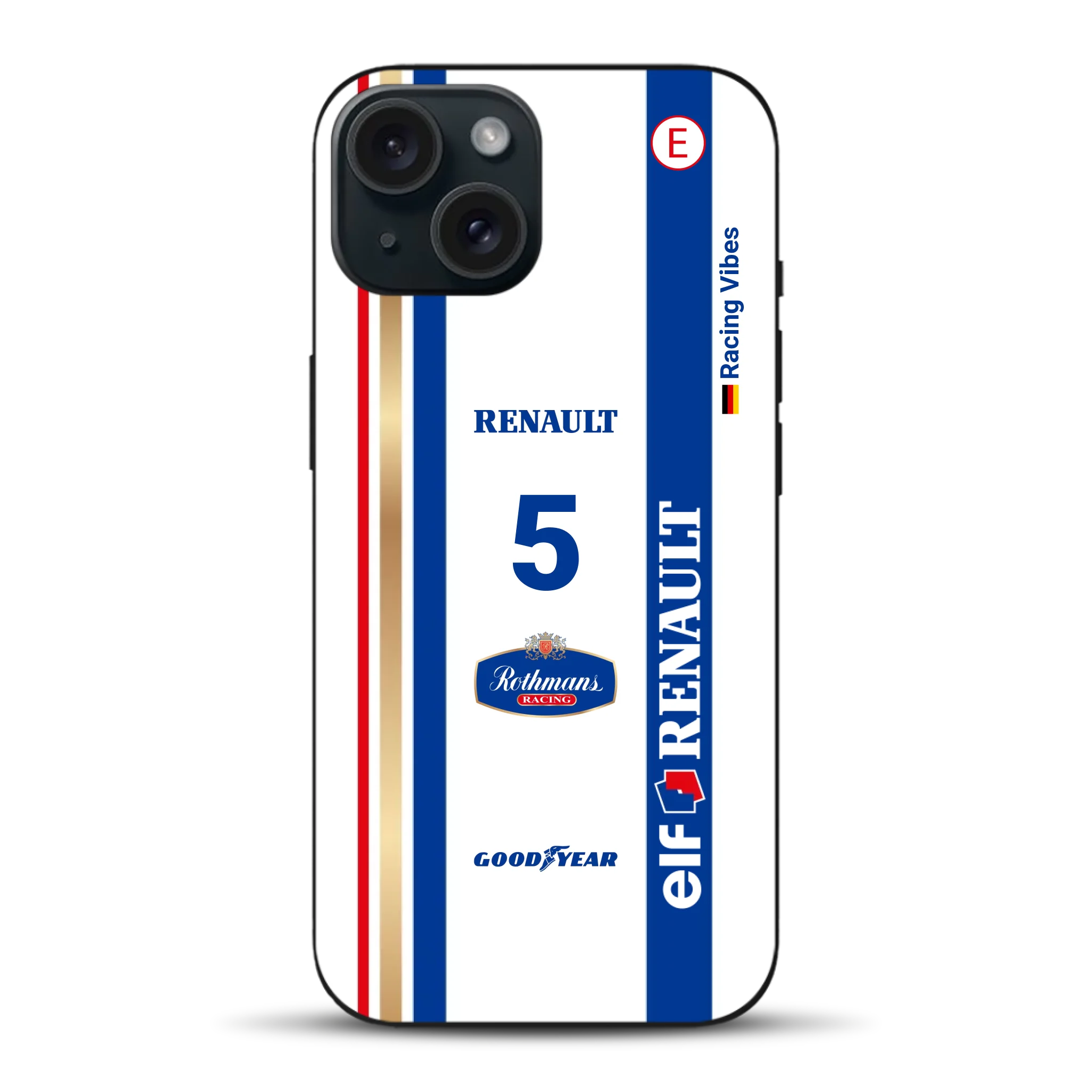 Williams FW18 1996 Damon Hill Champion Livery - Housse de téléphone portable personnalisée pour iPhone