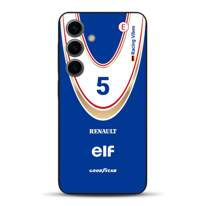 Williams FW18 1996 Damon Hill Champion Livery - Housse de téléphone portable personnalisée pour Samsung