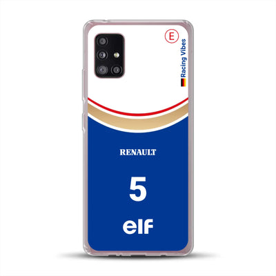 Williams FW18 1996 Damon Hill Champion Livery - Housse de téléphone portable personnalisée pour Samsung