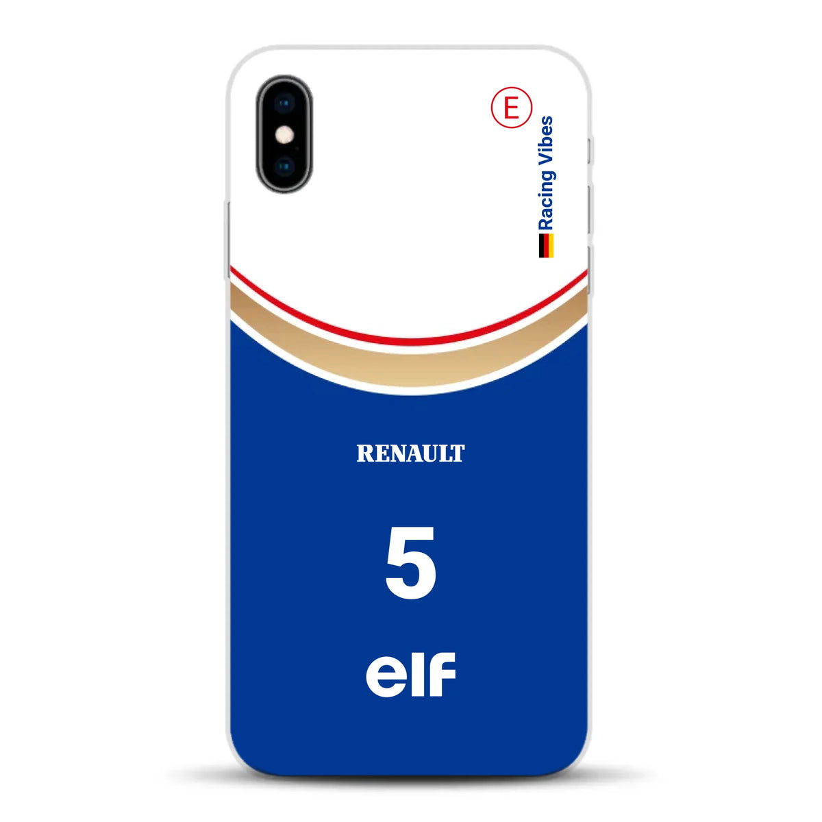 Williams FW18 1996 Damon Hill Champion Livery - Custodia per cellulare personalizzata per iPhone
