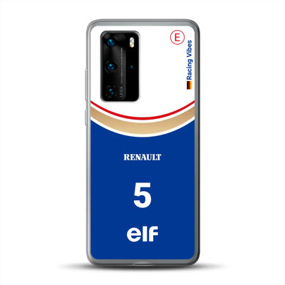 Williams FW18 1996 Damon Hill Champion Livery - Housse de téléphone portable personnalisée pour Huawei