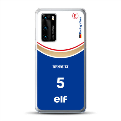 Williams FW18 1996 Damon Hill Champion Livery - Housse de téléphone portable personnalisée pour Huawei