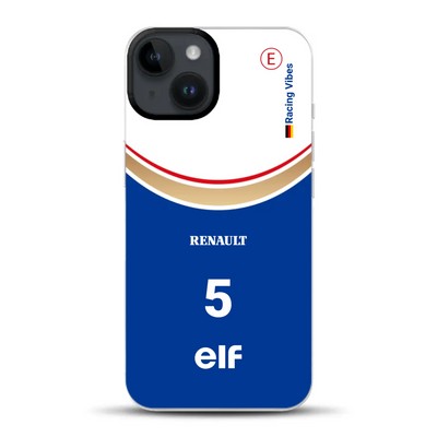 Williams FW18 1996 Damon Hill Champion Livery - Custodia per cellulare personalizzata per iPhone