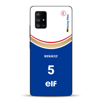 Williams FW18 1996 Damon Hill Champion Livery - Housse de téléphone portable personnalisée pour Samsung