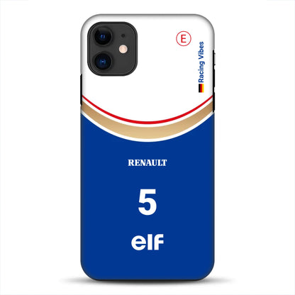 Williams FW18 1996 Damon Hill Champion Livery - Personnalisé Premium Case pour iPhone