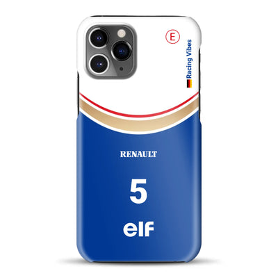 Williams FW18 1996 Damon Hill Champion Livery - Individuelle Hardcase Hülle für iPhone