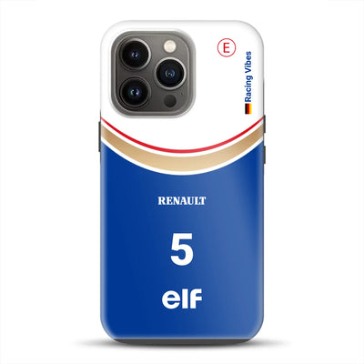 Williams FW18 1996 Damon Hill Champion Livery - Custom Premium Case for iPhone
