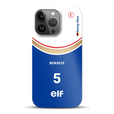Williams FW18 1996 Damon Hill Champion Livery - Individuelle Hardcase Hülle für iPhone