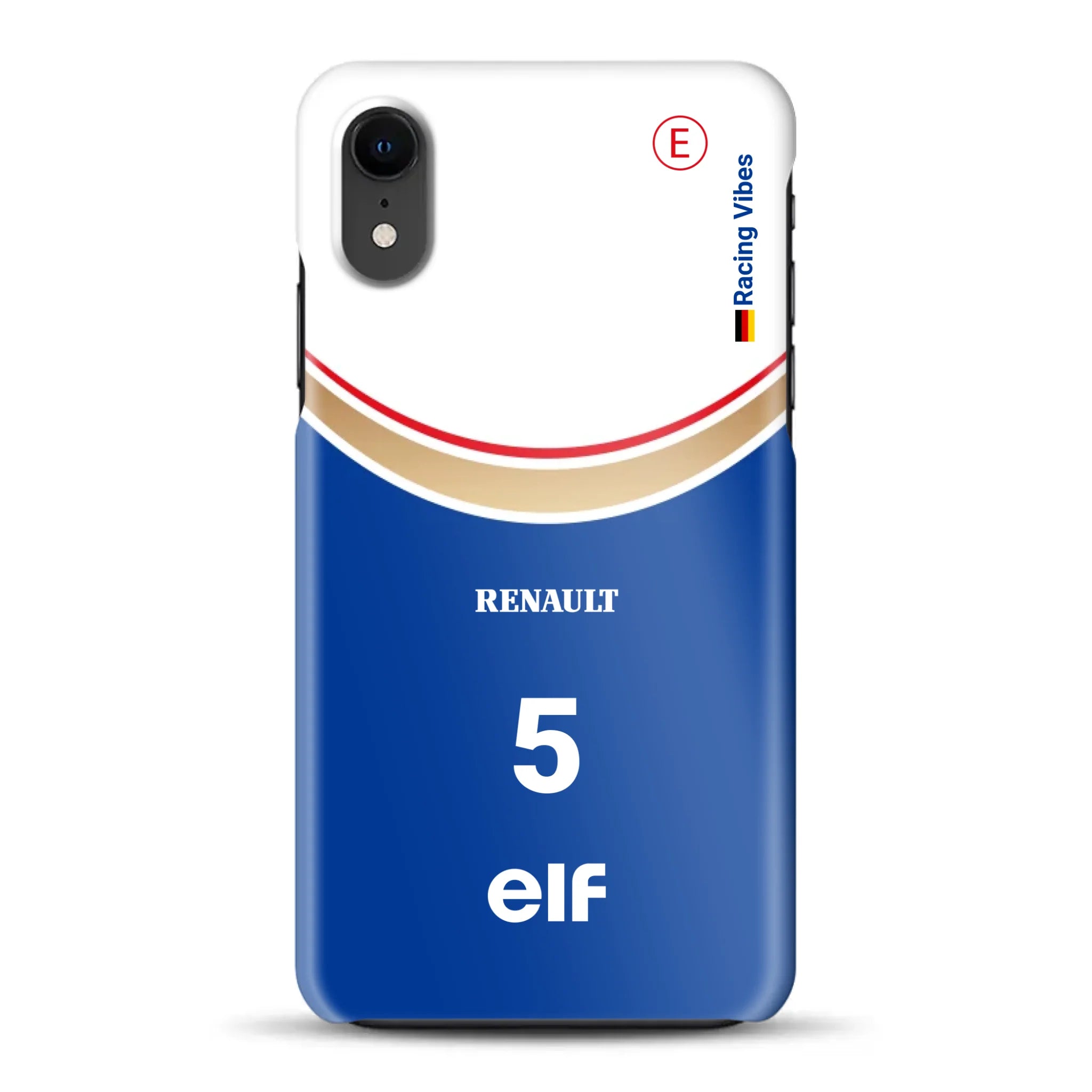 Williams FW18 1996 Damon Hill Champion Livery - Custodia rigida per iPhone