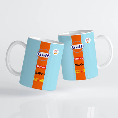 Gulf Porsche GT Livery - Custom mug