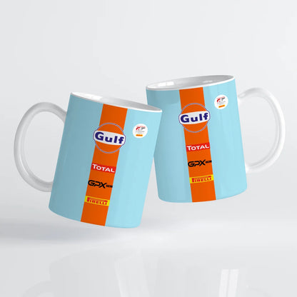 Gulf Porsche GT Livery - Tazza personalizzata