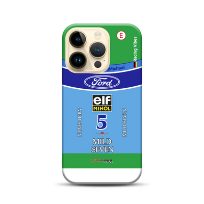 Benetton B194 F1 1994 Michael Schumacher Champion Livery - Custom Premium Case for iPhone
