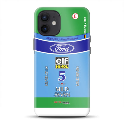 Benetton B194 F1 1994 Michael Schumacher Champion Livery - Personnalisé Premium Case pour iPhone