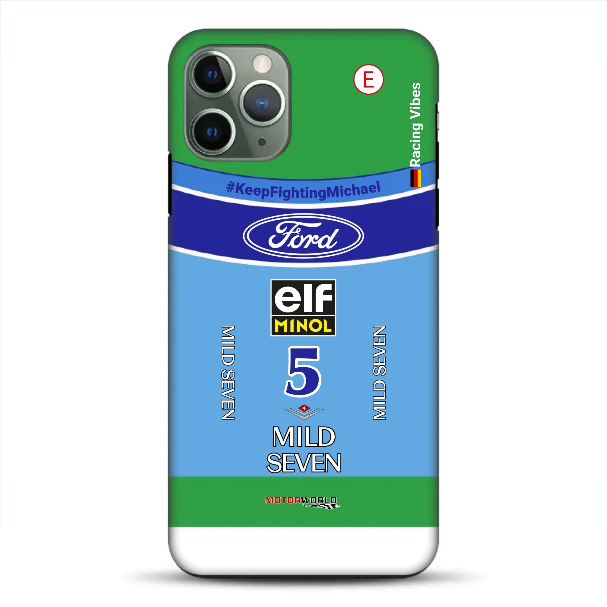 Benetton B194 F1 1994 Michael Schumacher Champion Livery - Personnalisé Premium Case pour iPhone