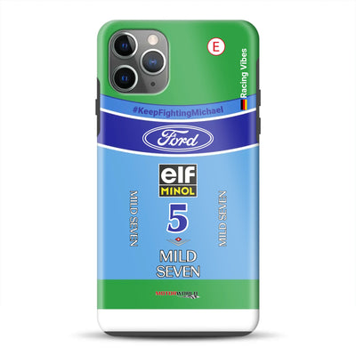 Benetton B194 F1 1994 Michael Schumacher Champion Livery - Custom Premium Case for iPhone