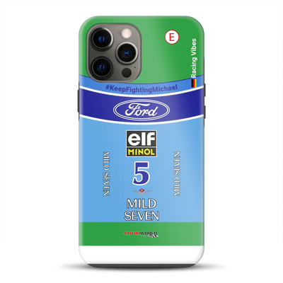Benetton B194 F1 1994 Michael Schumacher Champion Livery - Custom Premium Case for iPhone