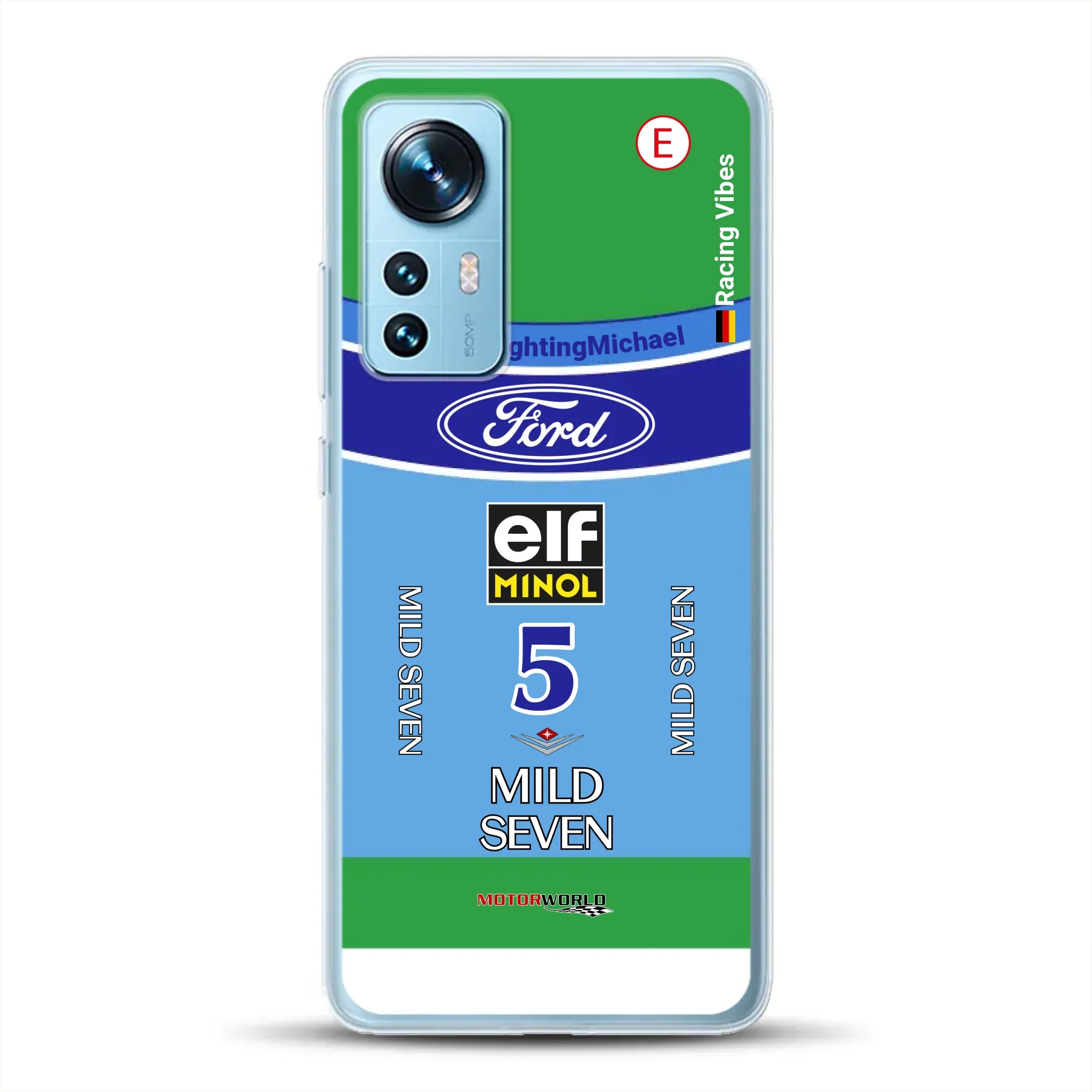 Benetton B194 F1 1994 Michael Schumacher Champion Livery - Housse de téléphone portable personnalisée pour Xiaomi