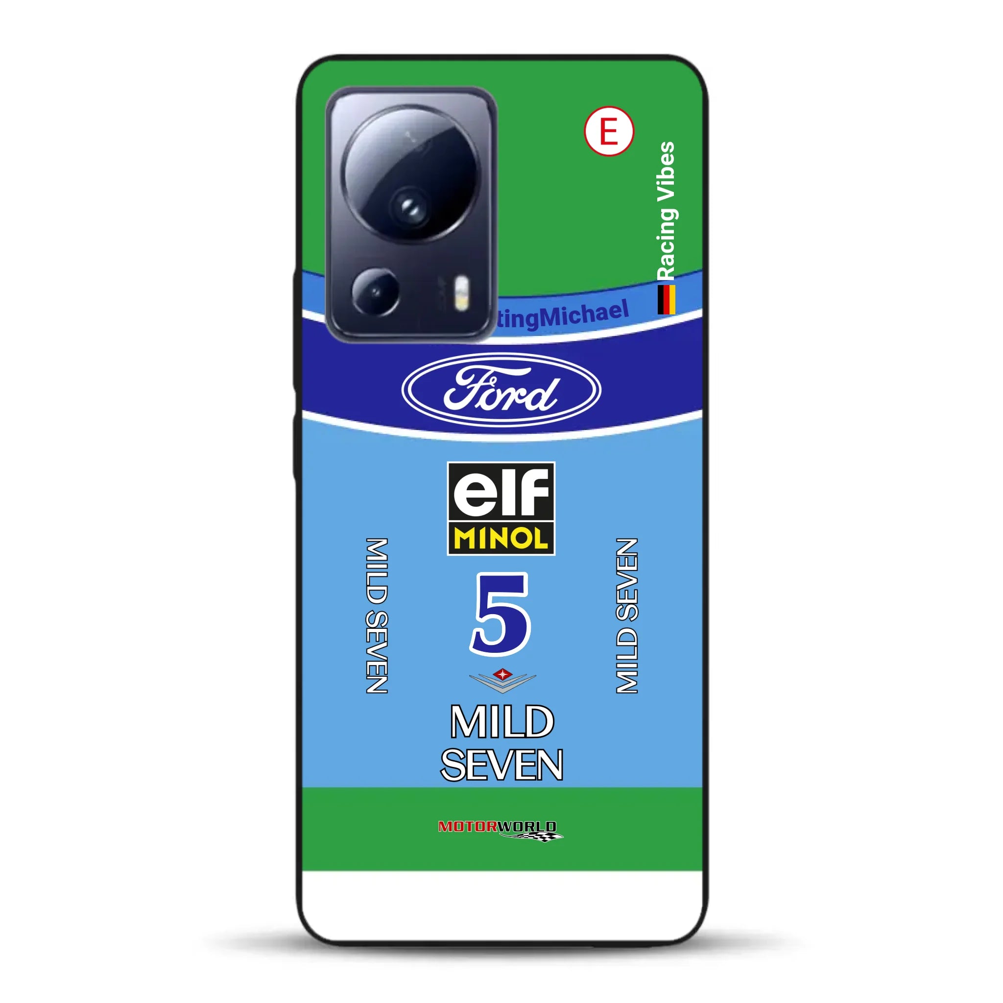Benetton B194 F1 1994 Michael Schumacher Champion Livery - Housse de téléphone portable personnalisée pour Xiaomi