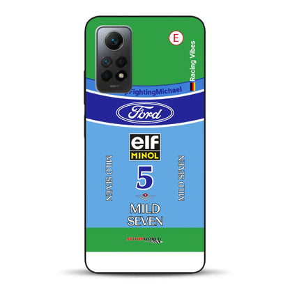 Benetton B194 F1 1994 Michael Schumacher Champion Livery - Housse de téléphone portable personnalisée pour Xiaomi