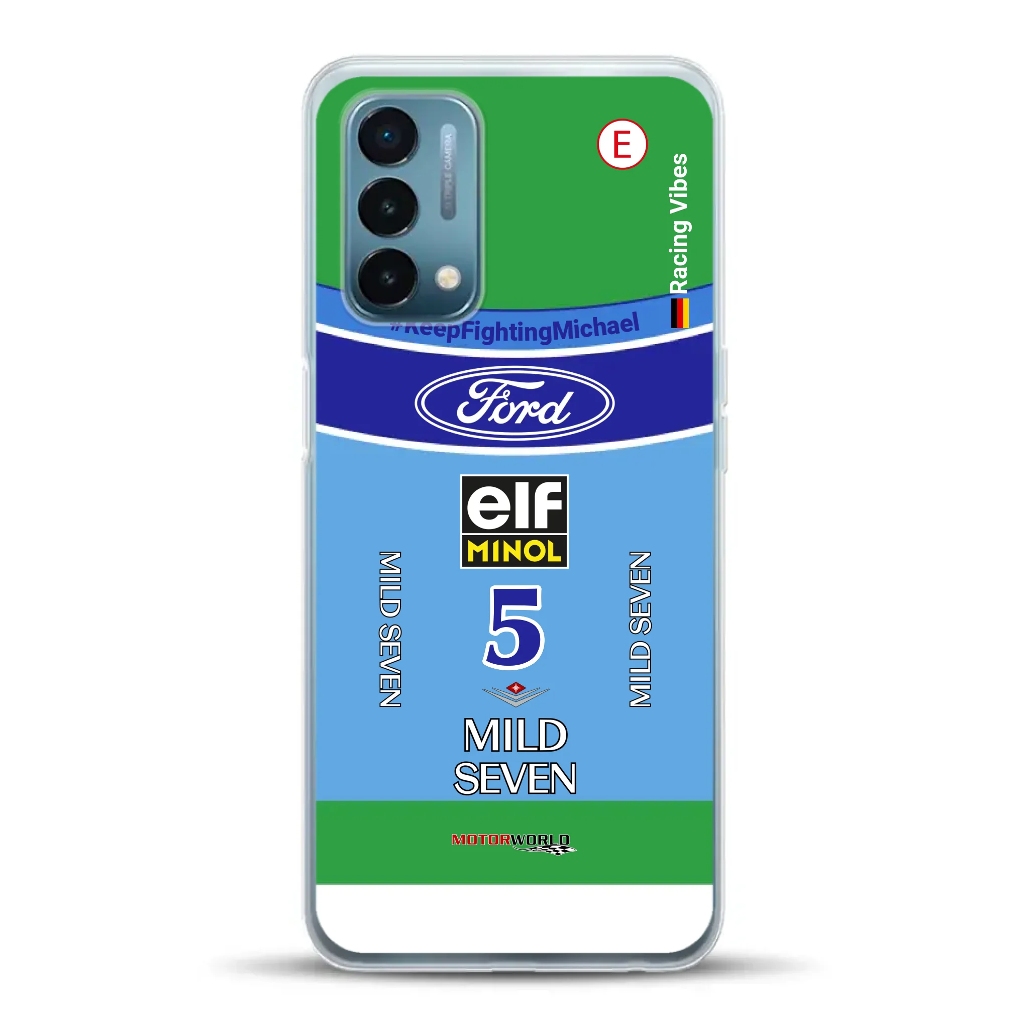 Benetton B194 F1 1994 Michael Schumacher Champion Livery - Individuelle Handyhülle