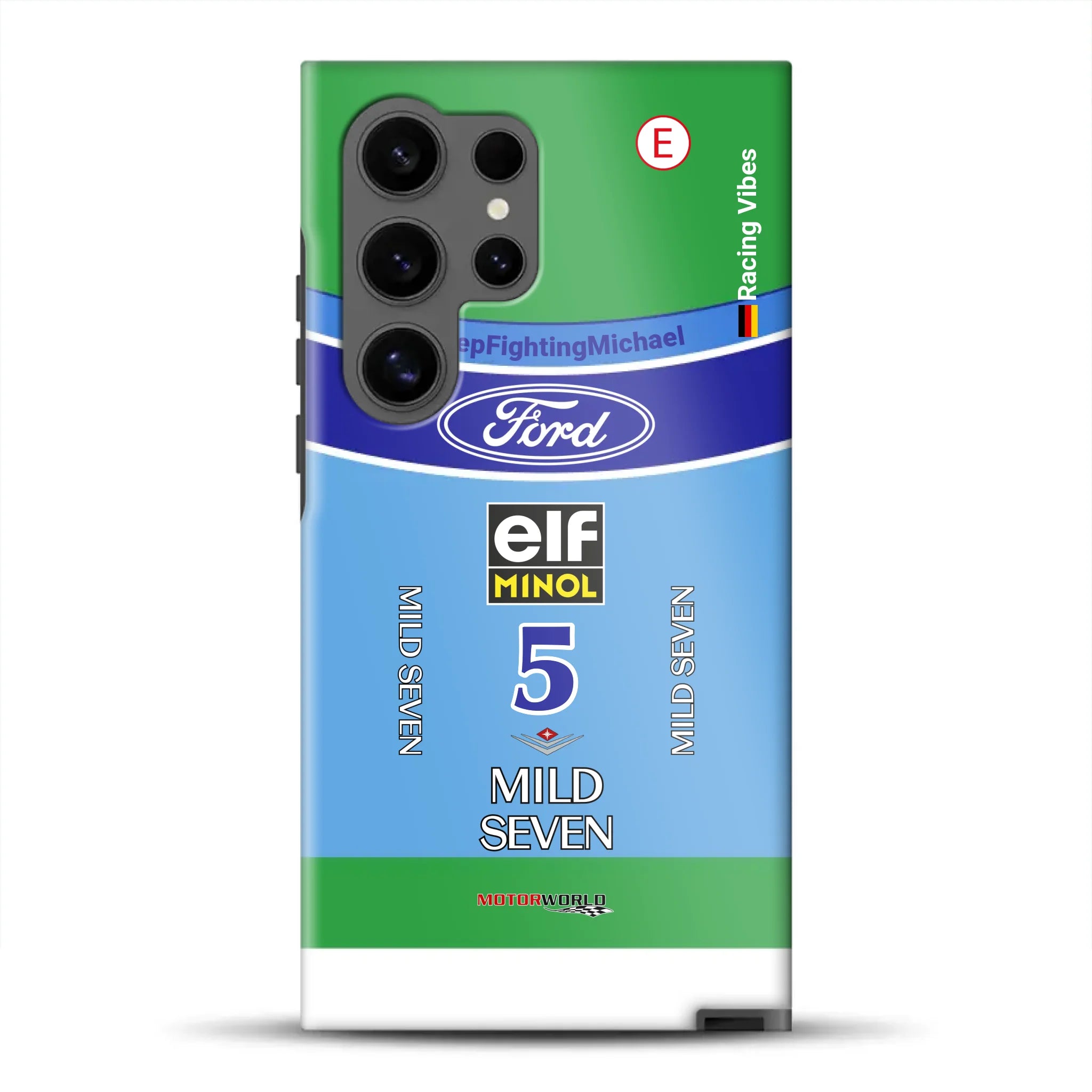 Benetton B194 F1 1994 Michael Schumacher Champion Livery - Personnalisé Premium Case pour Samsung