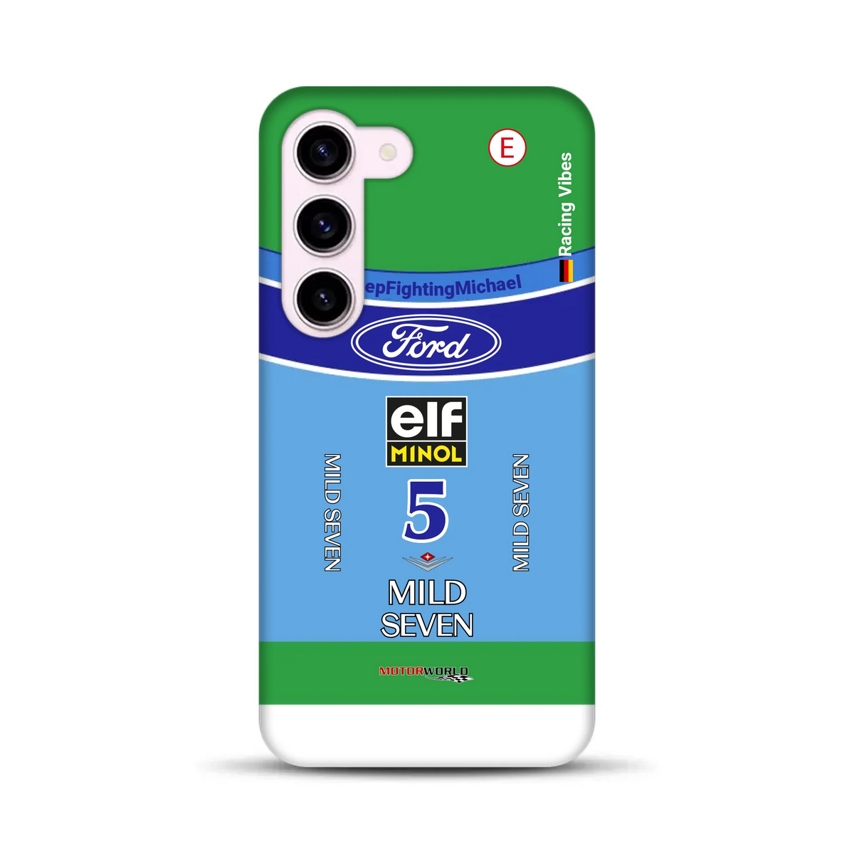 Benetton B194 F1 1994 Michael Schumacher Champion Livery - Individuelle Premium Hülle für Samsung
