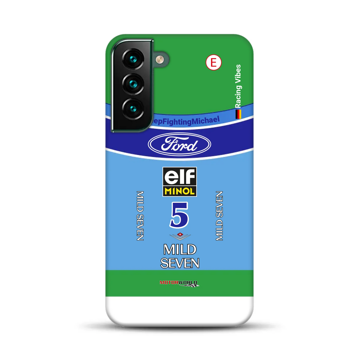 Benetton B194 F1 1994 Michael Schumacher Champion Livery - Individuelle Premium Hülle für Samsung