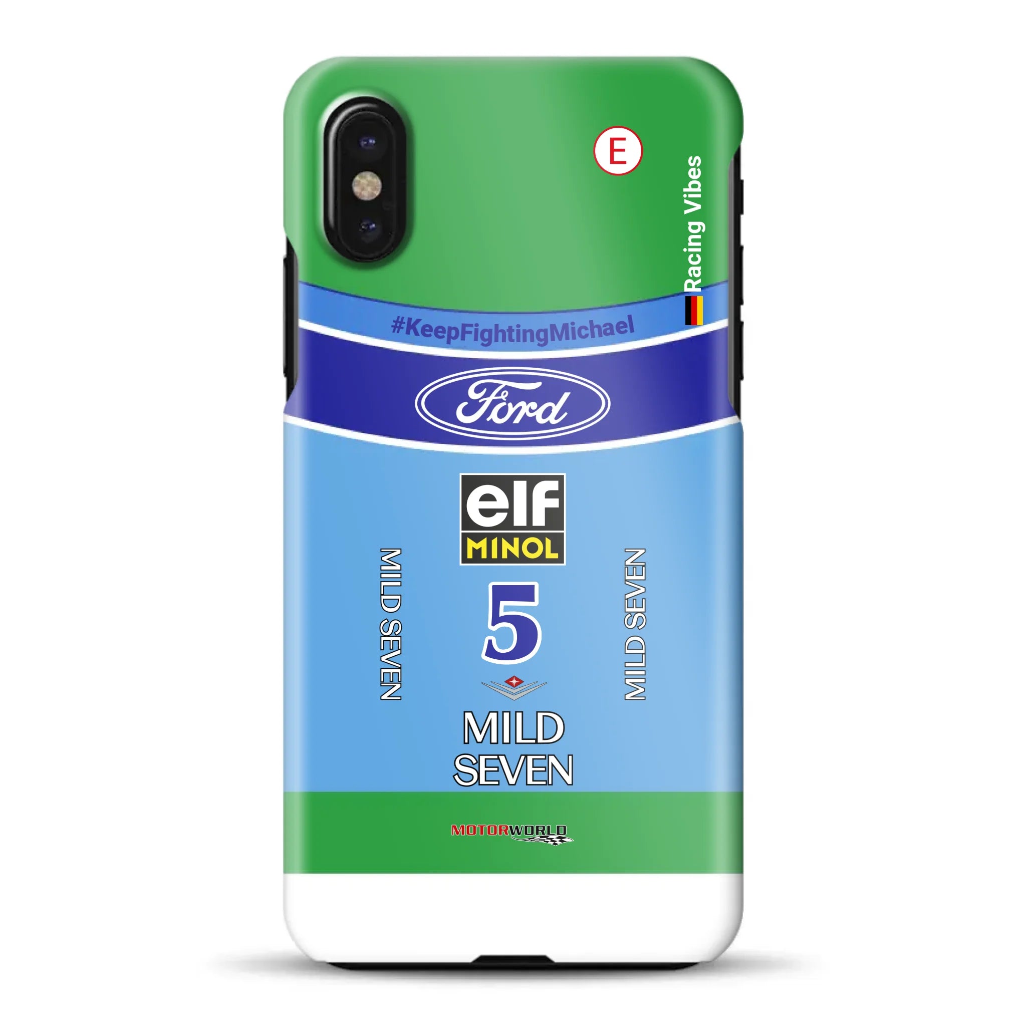 Benetton B194 F1 1994 Michael Schumacher Champion Livery - Hard case pour iPhone