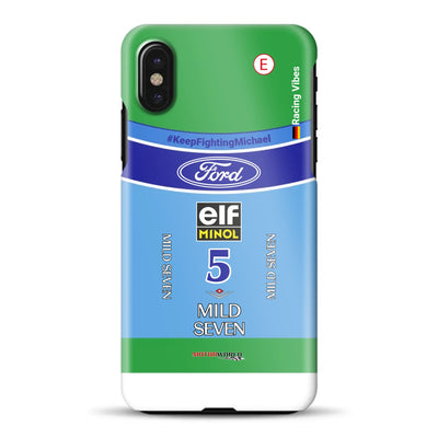 Benetton B194 F1 1994 Michael Schumacher Champion Livery - Hard case pour iPhone
