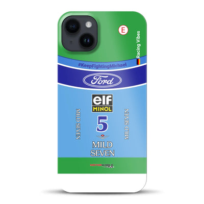 Benetton B194 F1 1994 Michael Schumacher Champion Livery - Hard case pour iPhone