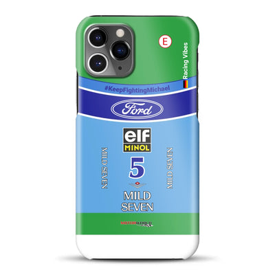 Benetton B194 F1 1994 Michael Schumacher Champion Livery - Hard case pour iPhone