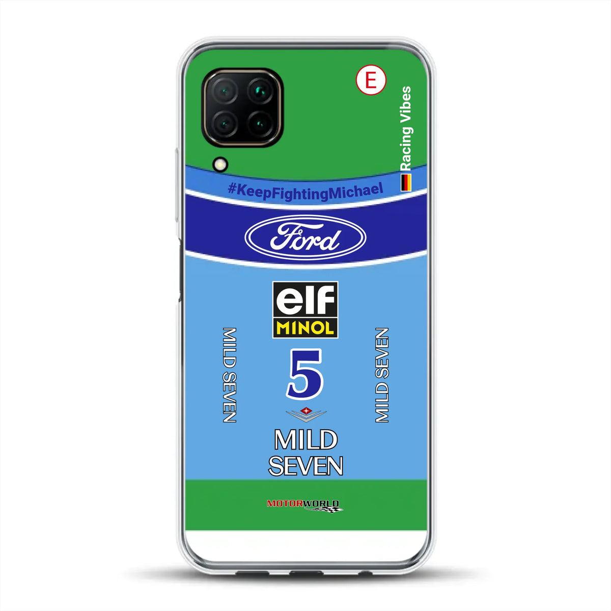 Benetton B194 F1 1994 Michael Schumacher Champion Livery - Individuelle Handyhülle für Huawei