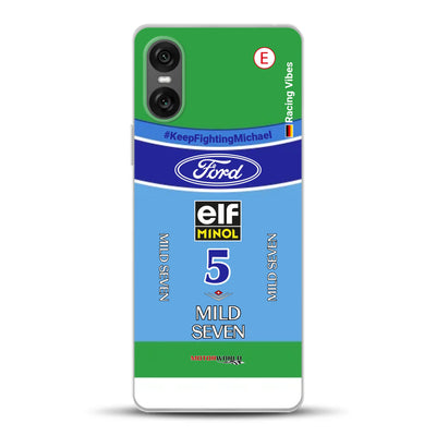 Benetton B194 F1 1994 Michael Schumacher Champion Livery - Housse de téléphone portable personnalisée