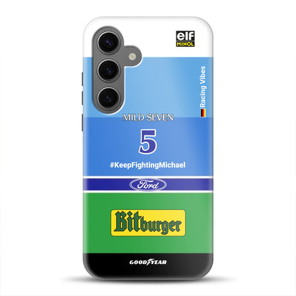 Benetton B194 F1 1994 Michael Schumacher Champion Livery - Personnalisé Premium Case pour Samsung
