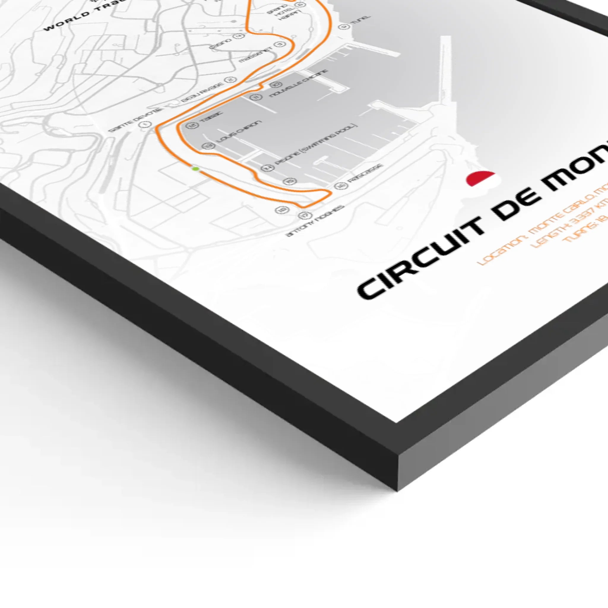 Monte Carlo - Personnalisé affiche murale